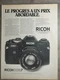 RICOH XR7 vintage Camera  Print Ad !! " Black Camera "