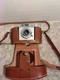 VINTAGE KODAK PONY 828 CAMERA 51mm, Aniston Lens with Leather Case. UNTESTED 
