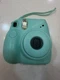 Fujifilm Instax Mini 7+ Instant Camera Mint Teal | Works Great | Wrist Strap