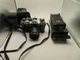 3EHNT  Zenit  Camera With Helios 2/58   44-2 Lens And Case & sakar flash