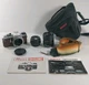 Pentax ME SE Brown 35mm SLR Film Camera With 2 Lenses Manual & Case Tested 