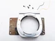 Asahi Pentax K1000 35mm SLR Camera Parts: Front plate with K mount, hardware