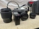 Vintage Yashica TL-Electro 35mm Film Camera Bundle w/ Lenses, Vivitar Zoom