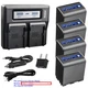 Kastar Battery Dual LCD Fast Charger for Sony NP-QM91D Sony Cyber-shot DSC-F707