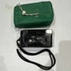 Fuji DL-25 Plus 35mm Point & Shoot Film Camera Black Built-in Flash w/ Case