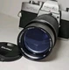 MINOLTA SRT 200 35mm Film Camera Vivitar 75-300mm 1:4.5 Macro Focusing Zoom Lens