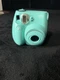 Fujifilm Instax Mini 7S Instant Camera - Seafoam Green Tested For Power