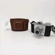 KODAK PONY 828 Camera in Leather Case, Vintage Camera Untested