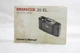 MINOX 35 EL CAMERA INSTRUCTION MANUAL