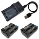Battery / USB Charger For NP-FM50 Sony DSC-R1 DSC-S30 DSC-S50 DSC-S75 DSC-S85 US