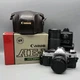Canon AE-1 Program 35mm SLR Film Camera with 50mm Lens Kit, Case, & TONS MORE!