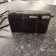Nikon Tele Touch 300 AF. Untested. Black, Clean, Needs Battery