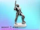 Series 2 Corpo Cop B Robot - Resin Sci Fi Alien Predator Mini  | Papsikel
