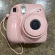 Fuji Instax Mini 7 plus Camera Light Pink Tested Working