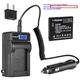 Kastar Battery LCD AC Charger for DMW-BCK7E DMW-BCK7PP Panasonic Lumix DMC-FH25