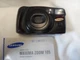 Samsung Maxima 105 35mm Point & Shoot Film Camera, 38-105mm, with instructions