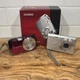 2 Casio EXILIM EX-S5 10.1MP Digital Camera - Purple & Silver UNTESTED w/box