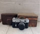 FED-2 Rare Black Soviet rangefinder Film camera industar 61 Good works+cap+box