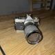 Olympus OM-2 SLR Film Camera Black Silver with Auto Zoom 35-105mm Lens