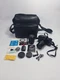 Minolta 35mm X-9 Film Camera w/ 85mm and 135mm Lens, Bag, Cleaning Kit, Filter