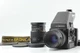 2 Lens [N MINT] Zenza Bronica GS-1 AE Finder Film Camera PG 100mm 200mm JAPAN