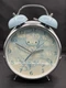 Vintage 1998 Sanrio Angel Hello Kitty Alarm Clock Twin Bell Battery Operated