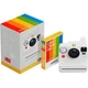 Polaroid Now+ Generation 3 i-Type Instant Camera Starter Set, 8 Photos, White