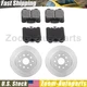 Rear Disc Brake Rotors + Brake Pads Kit for 2001 2002 2003 2004 2005 Lexus IS300