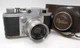 *VINTAGE* MINOLTA 35, MODEL II w/CHIYOKA SUPER ROKKOR 5cm F/2.8 LENS & CASE-READ