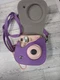 Fuji Instax Mini 7 plus Camera Light Pink Kids  Film With Carrying Case
