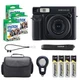 Fujifilm Instax Wide 400 Camera (Jet Black) w/ Case & 60 Wide Film