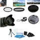 PRO 58mm Filter KIT UV CPL ND Hood Cap For Olympus 75mm 40-150mm 75-300mm M10 M5