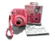 Fujifilm Instax Mini 9 Instant Film Camera - Flamingo Pink With Box