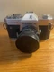 1968 Yashica TL Electro X 35 mm Camera w/Zoom 75 MM Lens & Case  & Strap Works!!