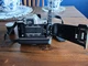 Pentax ZX-30 film camera with Tokina 28-70mm f3.5-4.5 macro lens & battery grip.