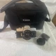 Minolta SRT-102 35mm SLR Film Camera Body, Lenses, Accessories, Case
