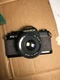 Yashica fx-3 black with 50mm 1:2 prime lens works