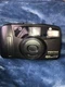 Pentax Auto Focus IQZoom 80-E Point And Shoot 35 Mm Camera With Case Works