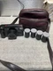 Vivitar 300 Z Series 1 Auto Focus Zoom Lens 35mm Film Camera & Film - Untested