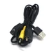 Sony Cyber-shot DSC-W110, DSC-W120, DSC-W130, DSC-W150 Multi Use USB AV Cord 