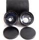 MAMIYA 528TL CAMERA VIVITAR AUXILIARY WIDE ANGLE AND TELEPHOTO LENS SET