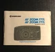 Vintage Samsung AF Zoom 777i Point and Shoot Film Camera - Instructions Manual