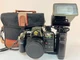 Olympia EL 1123 35mm Film Camera w/ Flash Motor Drive & Bag Untested As-Is Parts
