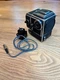 Hasselblad 500EL/M Film Camera Body and A24 Back (chrome) w/charging cord