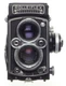 ROLLEIFLEX 3.5 f=75mm Zeiss Planar TLR medium format film camera 3.5/75 metered