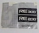 Topcon RE 200 / 300 camera manual brochure booklet