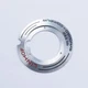 Linhof Compur 00 Faceplate Shutter f/6.8-2 Aperture Schneider 90mm Angulon Lens