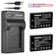 Kastar Battery Slim Charger for Kodak KLIC-5001 & Kodak EasyShare DX7440 Zoom