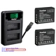 Kastar Battery LZD2 USB Charger for Fuji NP-W126 NP-W126S Fujifilm X-T30 Camera