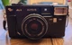 VINTAGE FUJICA AUTO-5 35MM FILM CAMERA w/CASE / FOR PARTS ONLY 